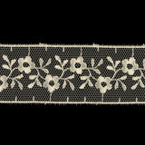 Cloud Dancer Floral Embroidered Lace Trim - 1.25"