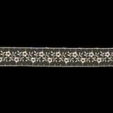 Cloud Dancer Floral Embroidered Lace Trim - 1.25"