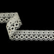 Ivory Geometric Lace Trim - 1.625"