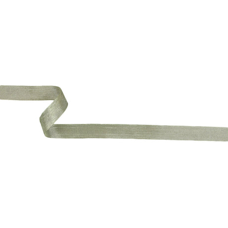 Pale Green Woven Edge Rayon Seam Binding - 0.5"