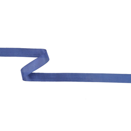 Cobalt Woven Edge Rayon Seam Binding - 0.5"