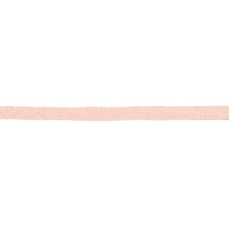 Baby Pink Faux Suede Trim - 0.25"