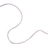 Violet Tulle Luminous Braided Rayon Cord - 0.125"