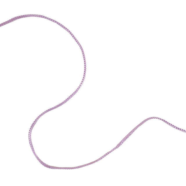 Violet Tulle Luminous Braided Rayon Cord - 0.125"