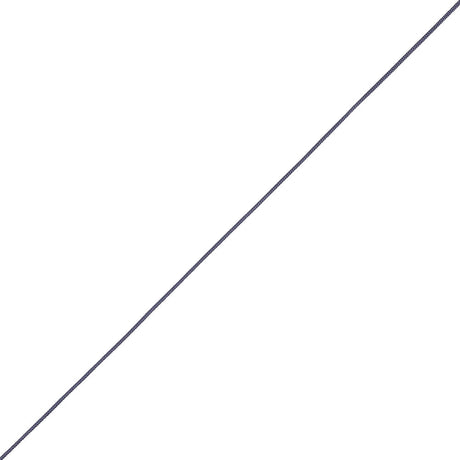 Maritime Blue Cotton Blend Braided Cord with White Lip - 0.25"