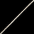Off White Cotton Braided Cord with Lip - 0.375"