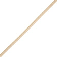 Gilded Travertine Cotton Blend Twisted Cord with Lip - 0.375"