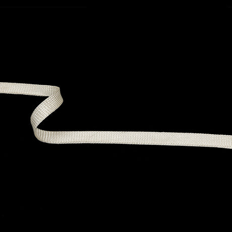 Sea Salt Luminous Rayon Braided Foldover Trim - 0.5"