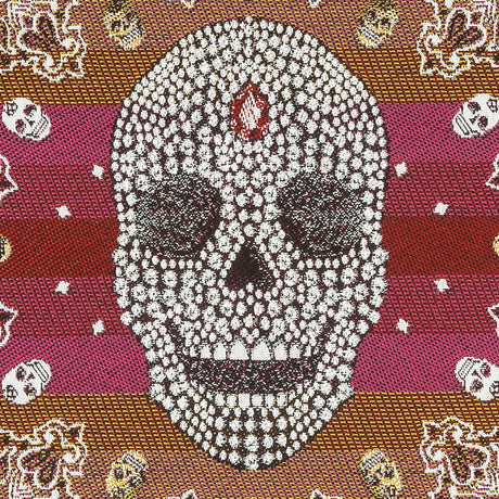 French Multicolored Diamonds and Bandanas Oversized Square Patch - 18.875"