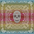French Multicolored Diamonds and Bandanas Oversized Square Patch - 18.875"