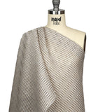 Metallic Gold and Beige Raised Lattice Sheer Organza Luxury Brocade