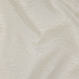 Metallic White Crinkled Luxury Brocade