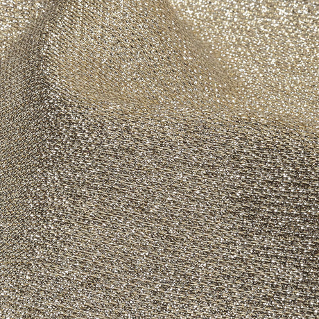 Geode Metallic Silver and Gold Crackle Luxury Brocade