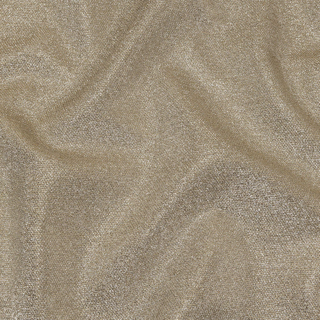 Geode Metallic Silver and Gold Crackle Luxury Brocade