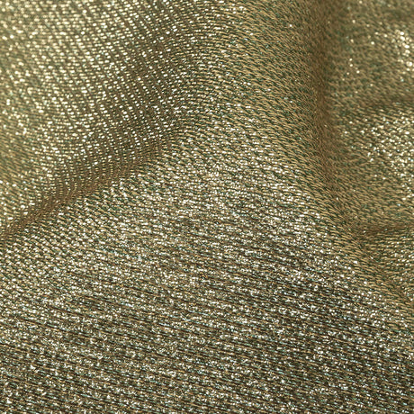 Geode Metallic Mint and Gold Crackle Luxury Brocade