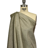 Geode Metallic Mint and Gold Crackle Luxury Brocade