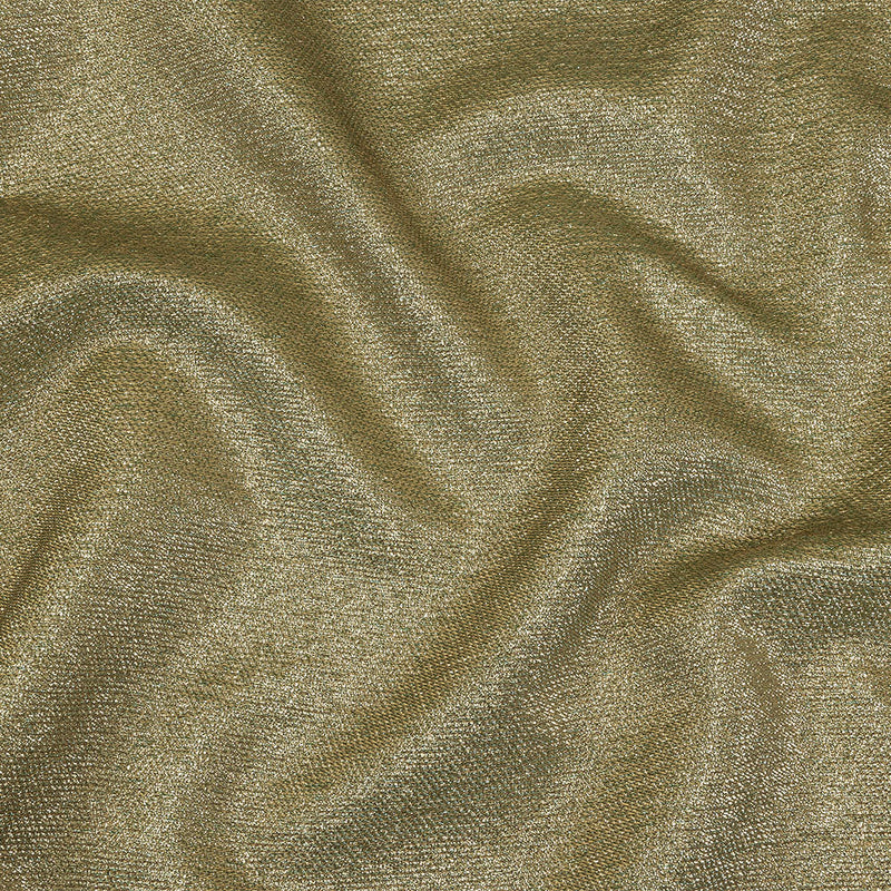 Geode Metallic Mint and Gold Crackle Luxury Brocade