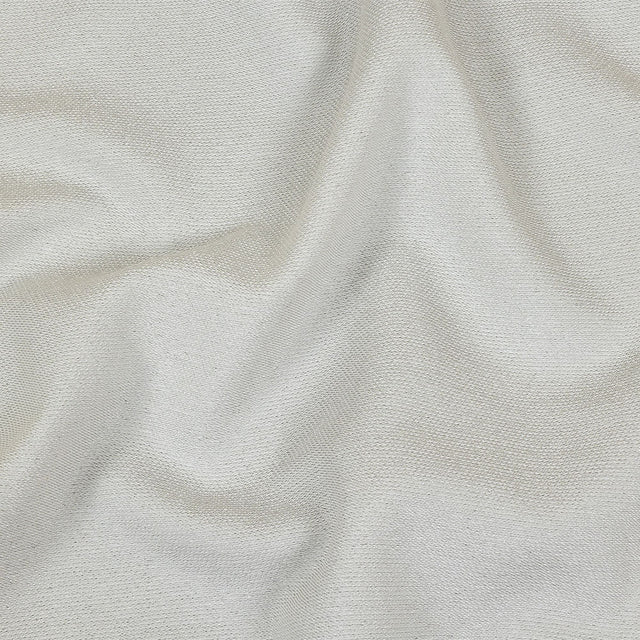 Geode Metallic White Crackle Luxury Brocade