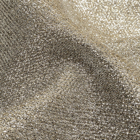 Geode Metallic Silver Crackle Luxury Brocade