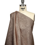 Geode Metallic Bronze Crackle Luxury Brocade