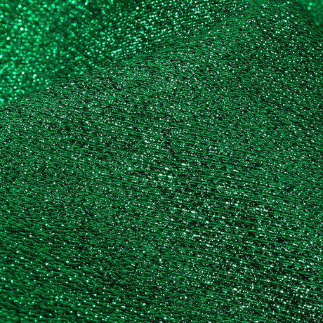 Geode Metallic Green Crackle Luxury Brocade