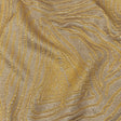 Metallic Gold and Mustard Contour Lines Luxury Brocade