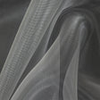 Stiff Mesh-Like Polyester Organza - White - Iris Collection