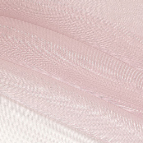 Stiff Mesh-Like Polyester Organza - Powder Pink - Iris Collection