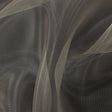 Stiff Mesh-Like Polyester Organza - Greige - Iris Collection