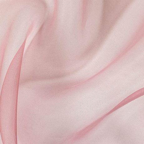 Stiff Mesh-Like Polyester Organza - Rose - Iris Collection