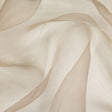 Stiff Mesh-Like Polyester Organza - Beige - Iris Collection