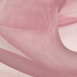 Stiff Mesh-Like Polyester Organza - Pink Lilac - Iris Collection