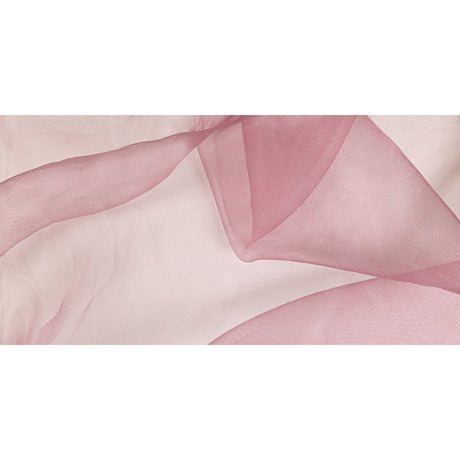 Stiff Mesh-Like Polyester Organza - Pink Lilac - Iris Collection