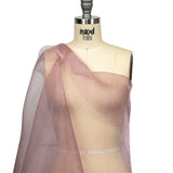 Stiff Mesh-Like Polyester Organza - Pink Lilac - Iris Collection