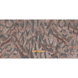 Metallic Rose Pink Animal Spots Luxury Burnout Brocade