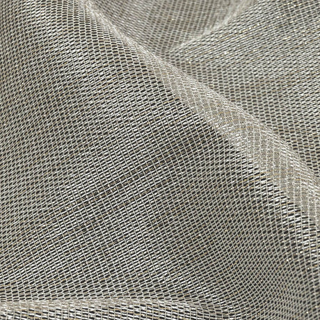 Metallic Gold and White Luxe Novelty Mesh