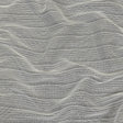 Metallic Silver and White Barcode Stripes Luxe Novelty Mesh