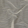 Metallic Gold and White Barcode Stripes Luxe Novelty Mesh