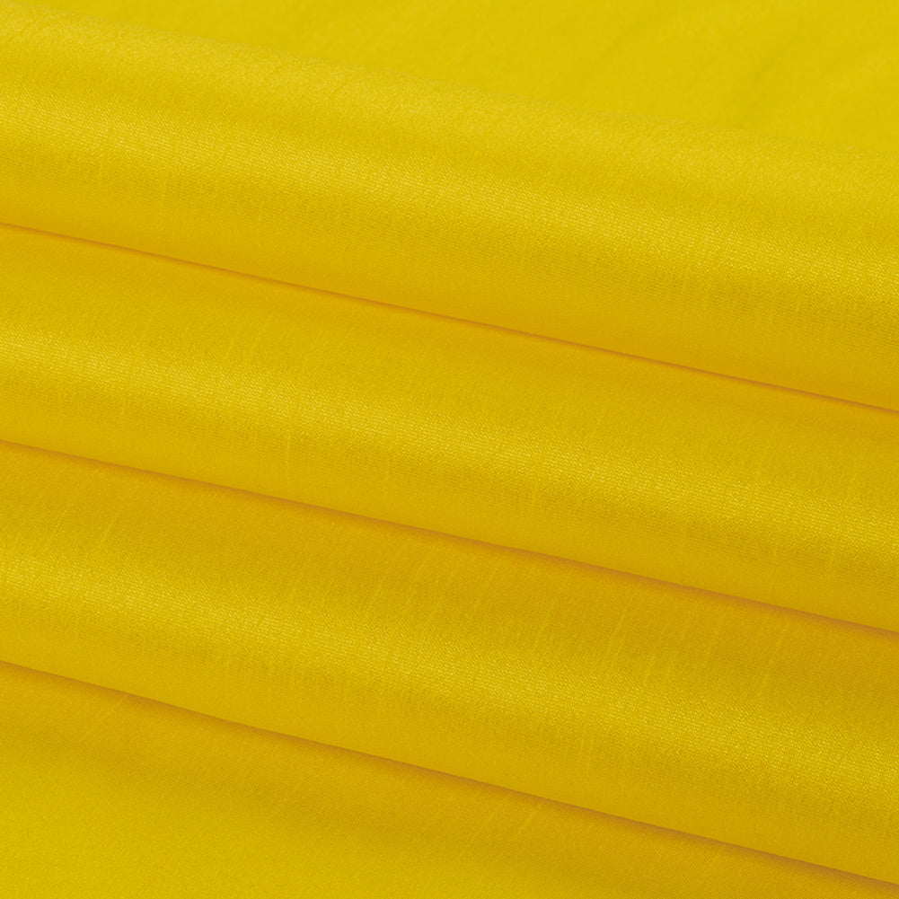 Polyester Shantung - Sunshine Yellow - Eirian Collection