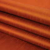 Polyester Shantung - Rustic Orange - Eirian Collection