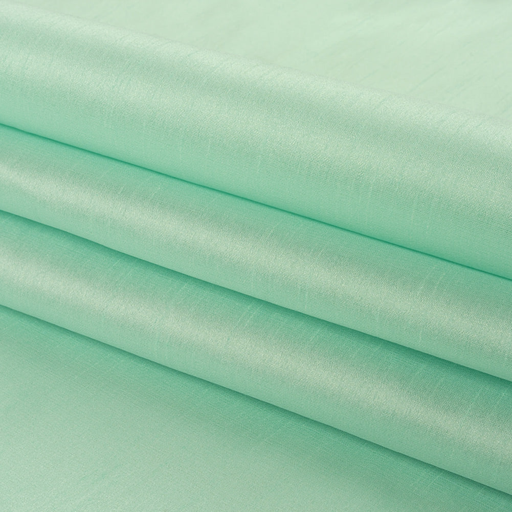Polyester Shantung - Seafoam - Eirian Collection