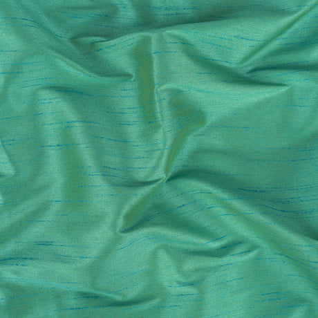 Polyester Shantung - Ocean Green - Eirian Collection