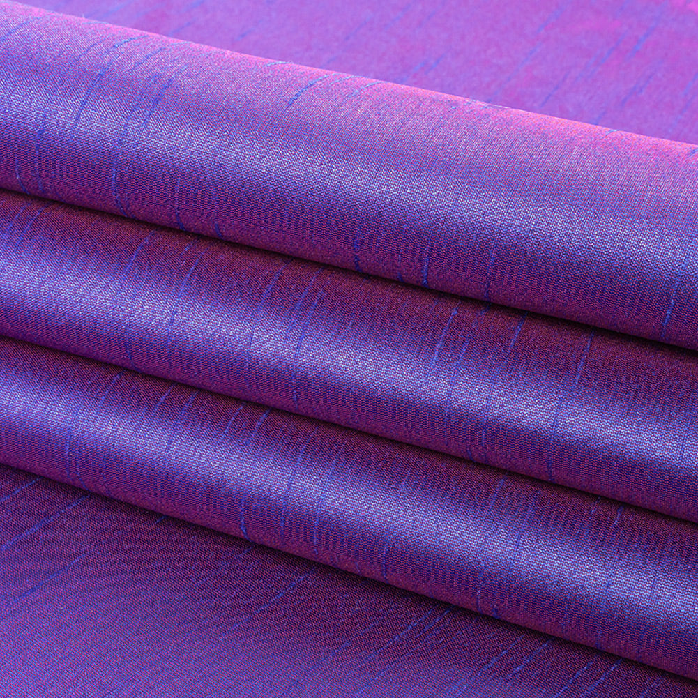 Polyester Shantung - Purple - Eirian Collection