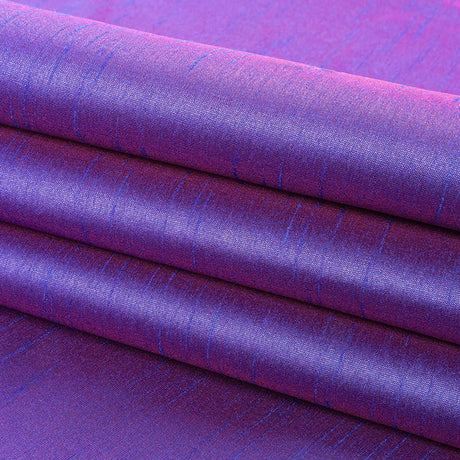 Polyester Shantung - Purple - Eirian Collection