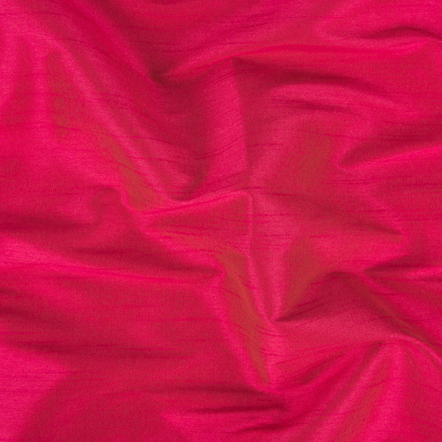 Polyester Shantung - Magenta - Eirian Collection