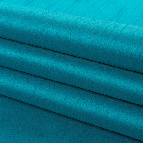 Polyester Shantung - Teal Blue - Eirian Collection