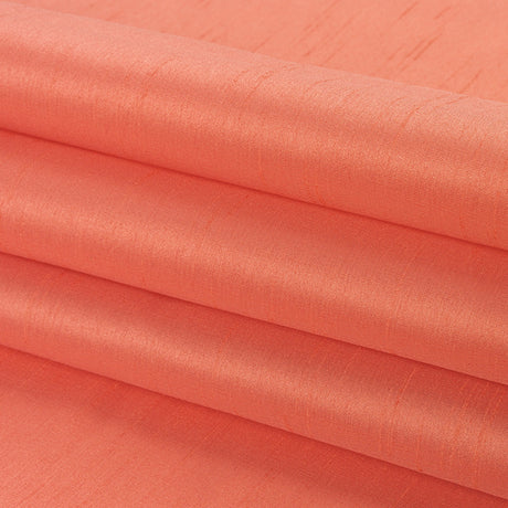 Polyester Shantung - Coral - Eirian Collection