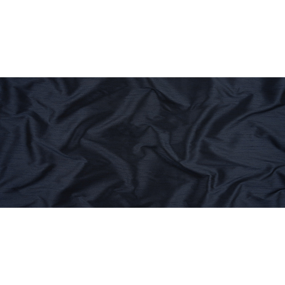 Polyester Shantung - Navy - Eirian Collection