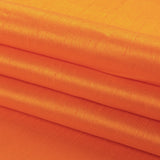 Polyester Shantung - Mandarin Orange - Eirian Collection