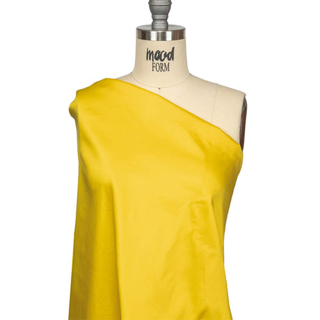 Polyester Taffeta - Plain Dyed Sunshine Yellow - Bellamy Collection